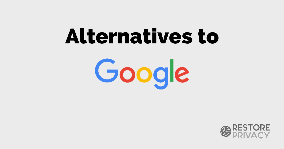 alternatives to Google 2020