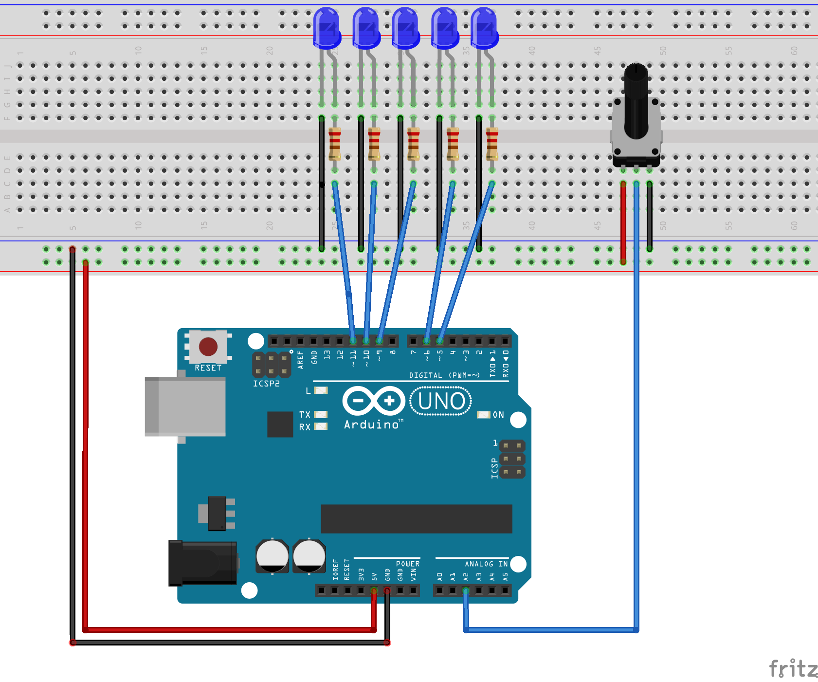 Arduino генератор случайных чисел