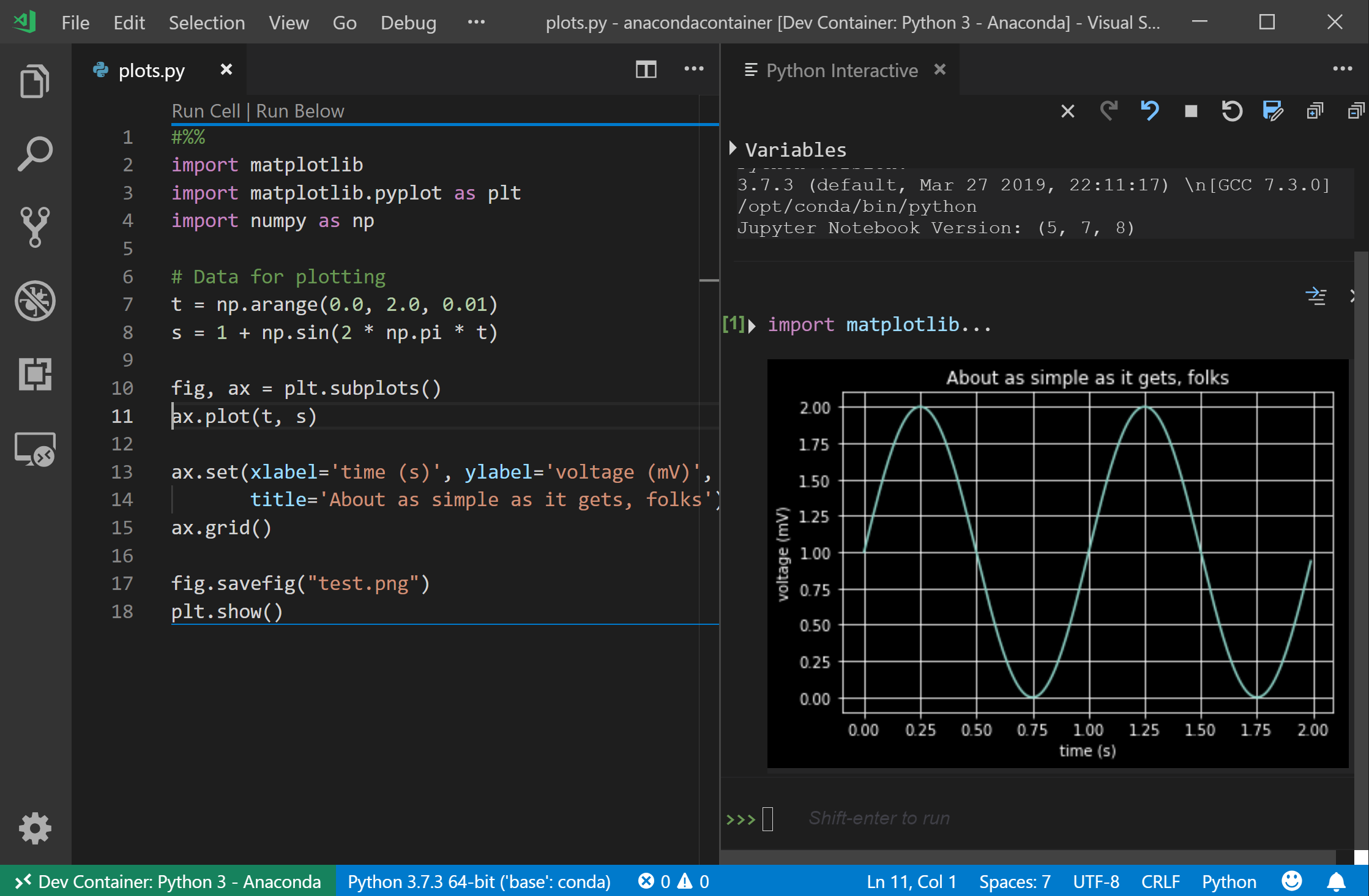 mac python visual studio code