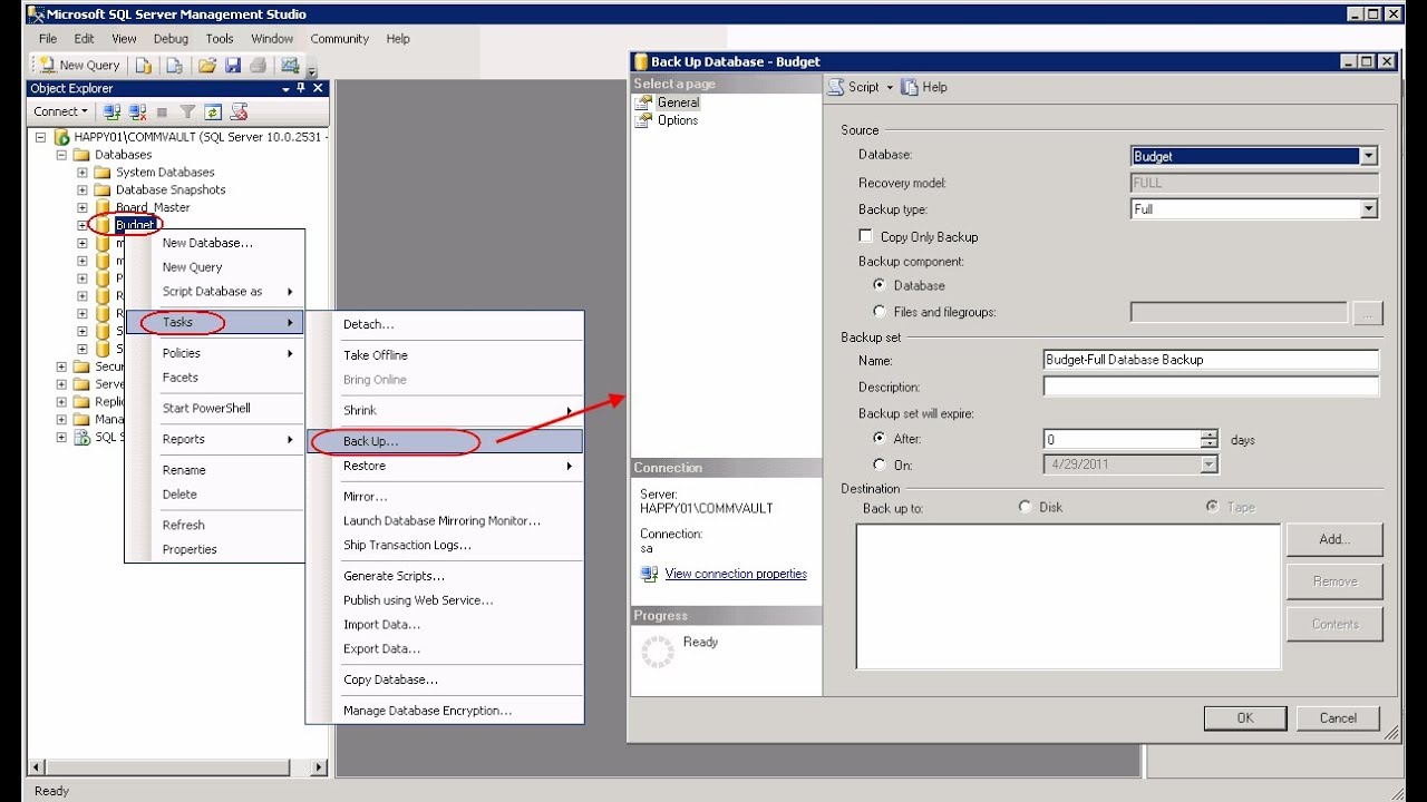 Ms sql using