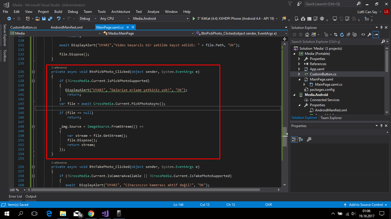 Config properties. Custom Control Visual Studio. Visual Studio 2020. References Visual Studio. Visual Studio New UI.
