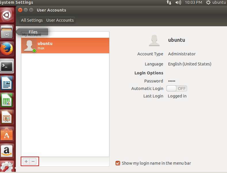 Вывести сообщение на экран пользователя ubuntu