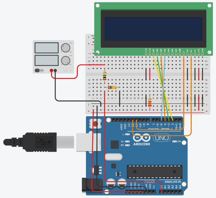 Как подключить дисплей 2004а к arduino